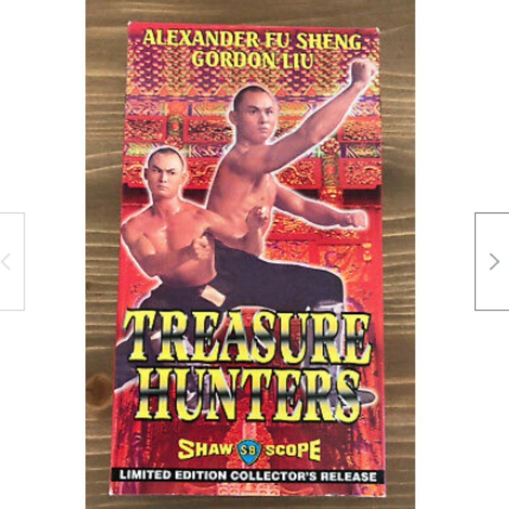 Treasure Hunters VHS Video Tape Collector's Release Gordon Liu Fu Sheng 2000